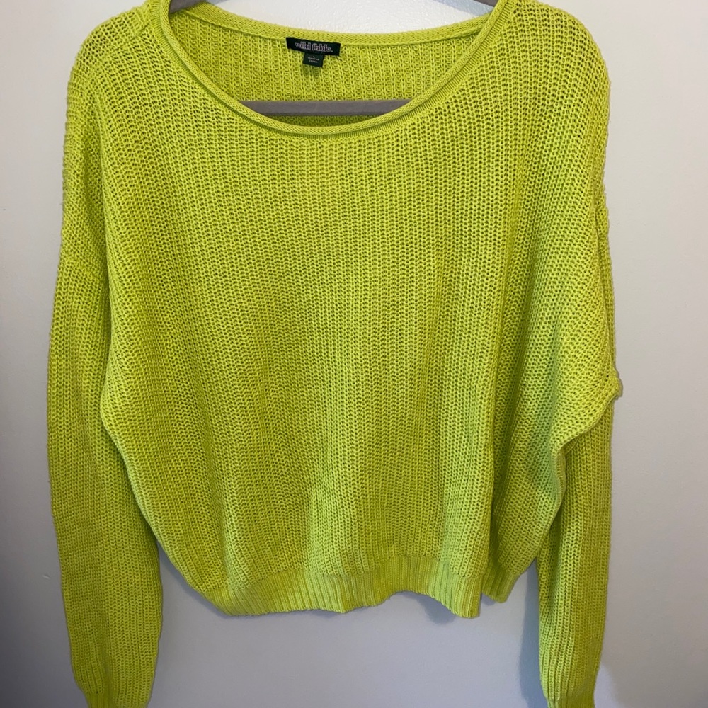 Green Sweater